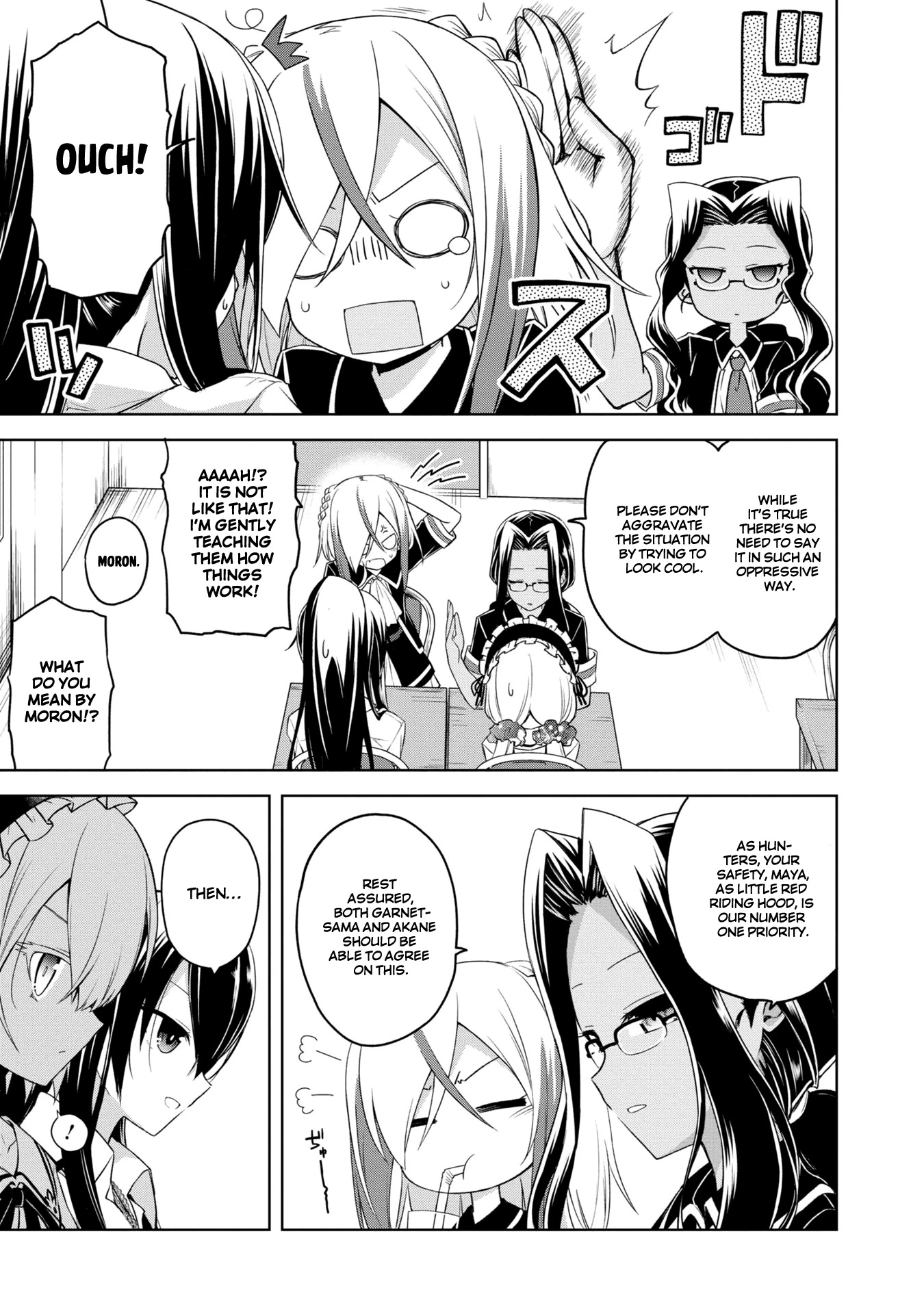 The Wolf in Love and Mille-Feuille Chapter 3 page 18 - Chapter 3: Märchen 3: The Garnet hunter