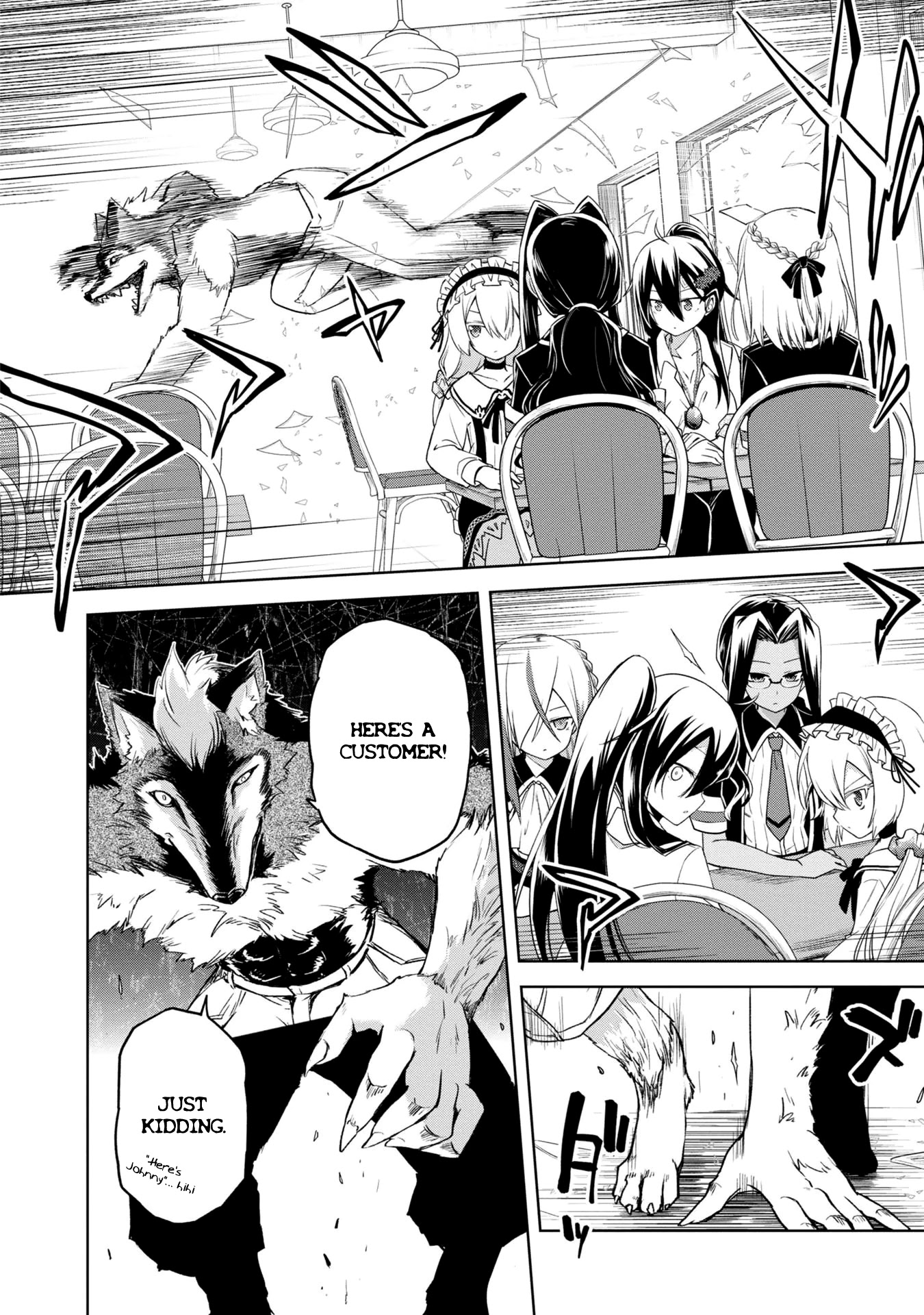 The Wolf in Love and Mille-Feuille Chapter 3 page 19 - Chapter 3: Märchen 3: The Garnet hunter