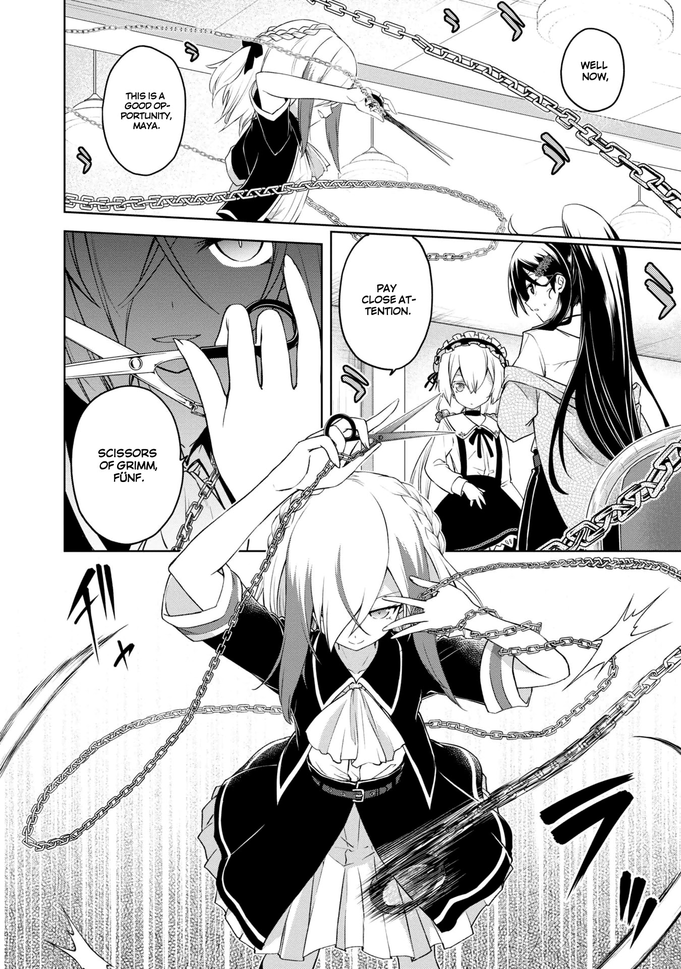 The Wolf in Love and Mille-Feuille Chapter 3 page 22 - Chapter 3: Märchen 3: The Garnet hunter
