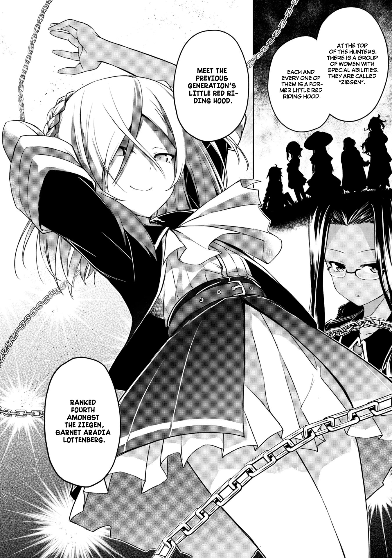 The Wolf in Love and Mille-Feuille Chapter 3 page 26 - Chapter 3: Märchen 3: The Garnet hunter