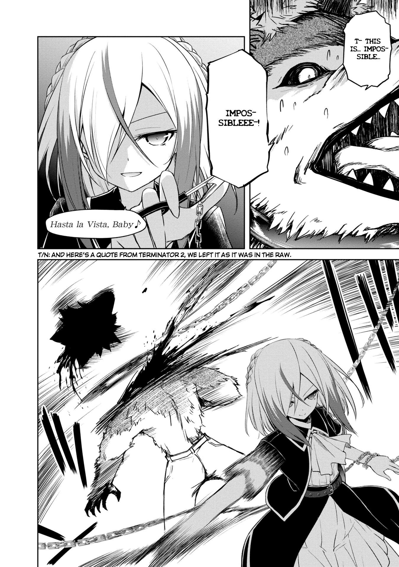 The Wolf in Love and Mille-Feuille Chapter 3 page 28 - Chapter 3: Märchen 3: The Garnet hunter