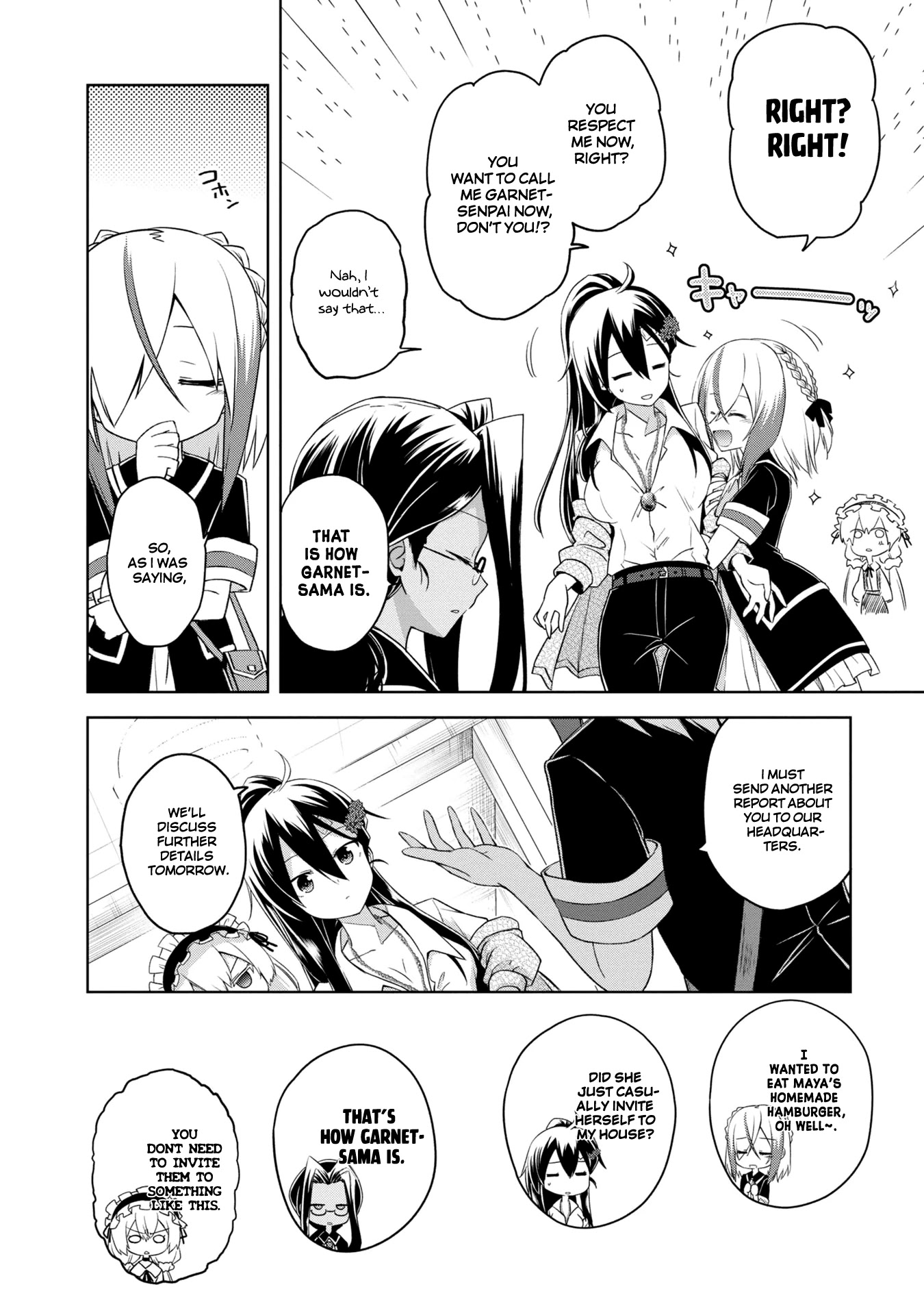 The Wolf in Love and Mille-Feuille Chapter 3 page 30 - Chapter 3: Märchen 3: The Garnet hunter
