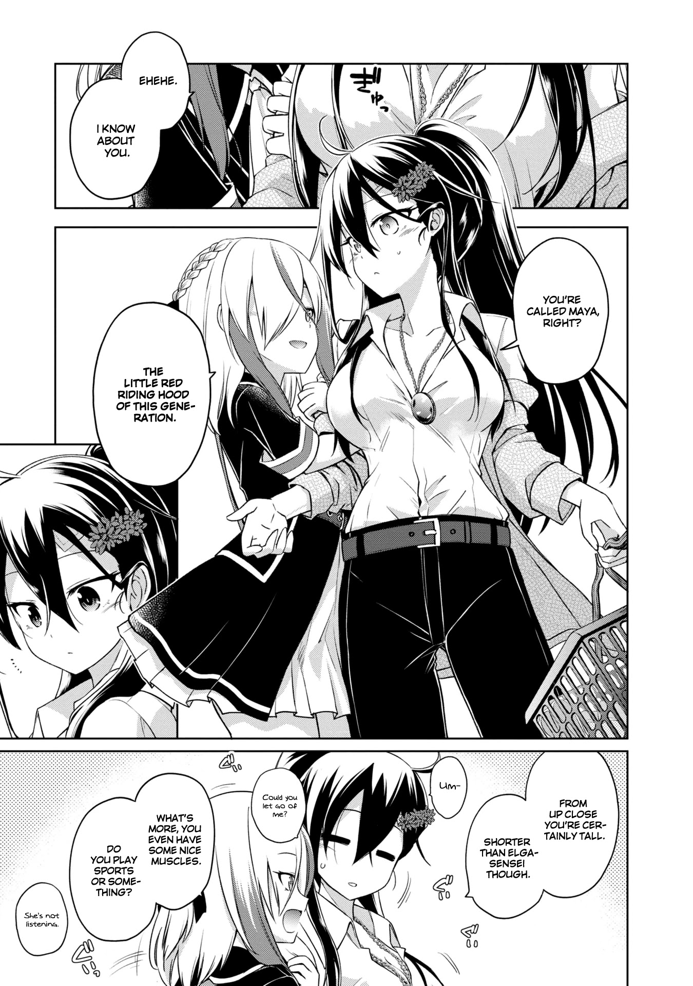 The Wolf in Love and Mille-Feuille Chapter 3 page 6 - Chapter 3: Märchen 3: The Garnet hunter