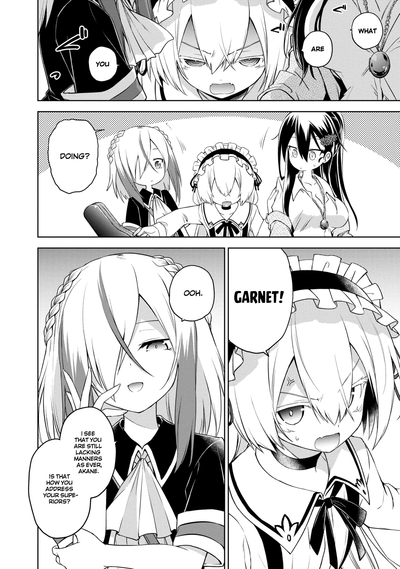 The Wolf in Love and Mille-Feuille Chapter 3 page 7 - Chapter 3: Märchen 3: The Garnet hunter