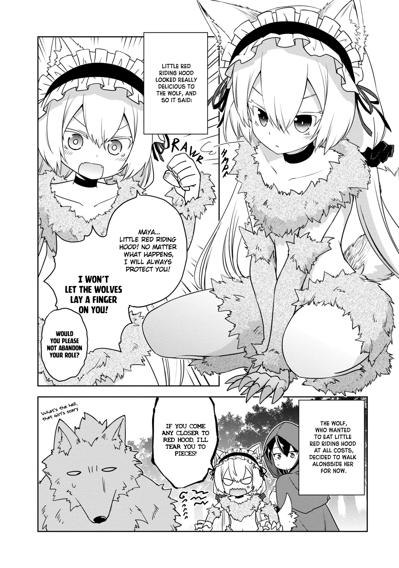 The Wolf in Love and Mille-Feuille Chapter 4.5 page 7 - Chapter 4.5: Extras