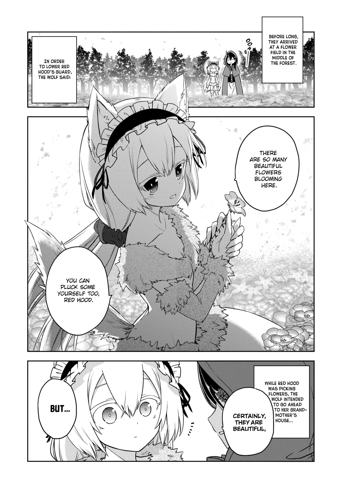 The Wolf in Love and Mille-Feuille Chapter 4.5 page 8 - Chapter 4.5: Extras