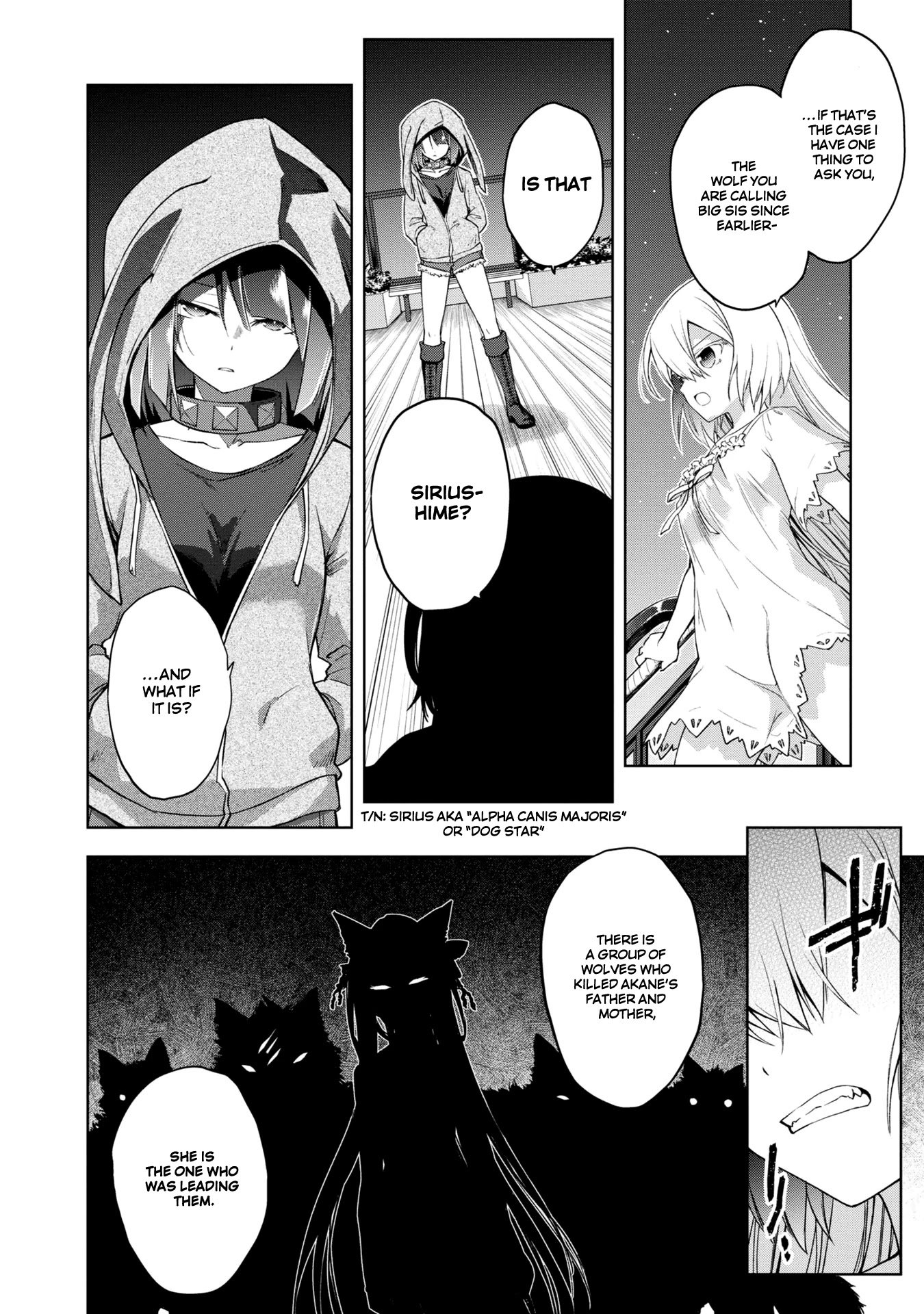 The Wolf in Love and Mille-Feuille Chapter 4 page 18 - Chapter 4: Märchen 4: Guarding Wolf and Hunting Wolf