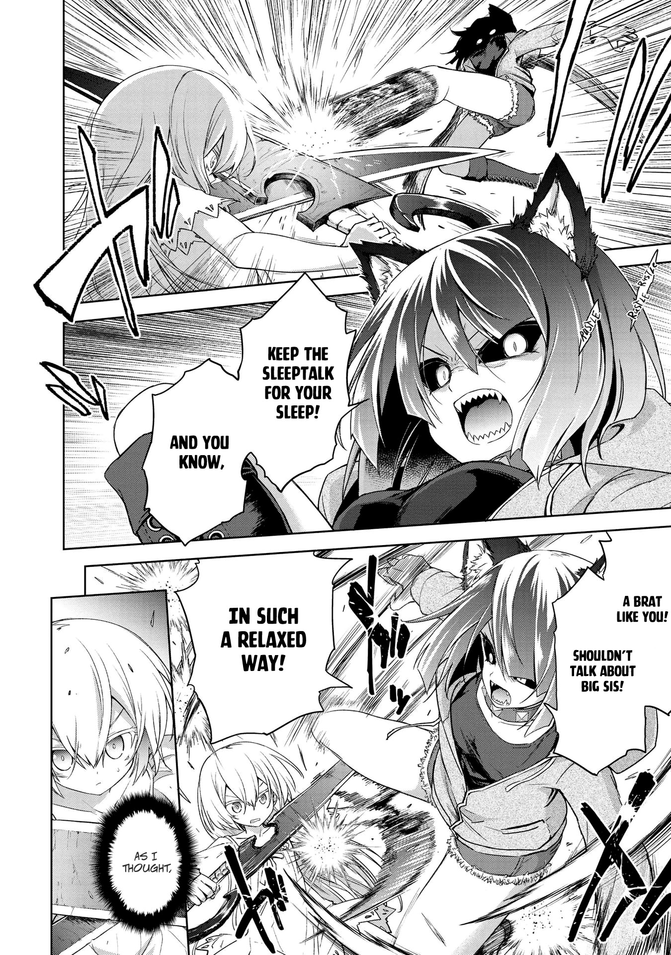 The Wolf in Love and Mille-Feuille Chapter 4 page 20 - Chapter 4: Märchen 4: Guarding Wolf and Hunting Wolf