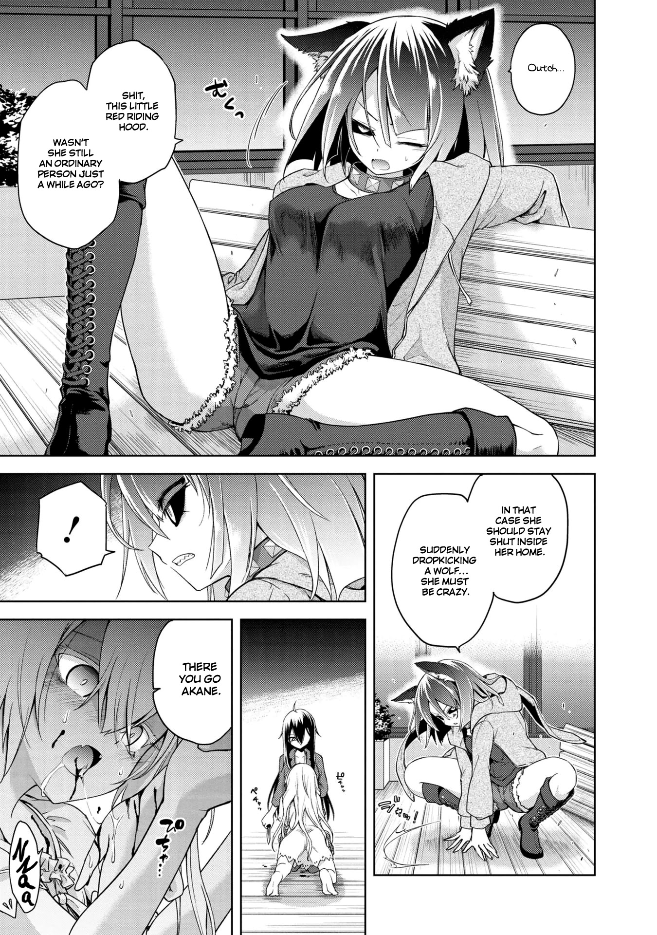 The Wolf in Love and Mille-Feuille Chapter 4 page 25 - Chapter 4: Märchen 4: Guarding Wolf and Hunting Wolf