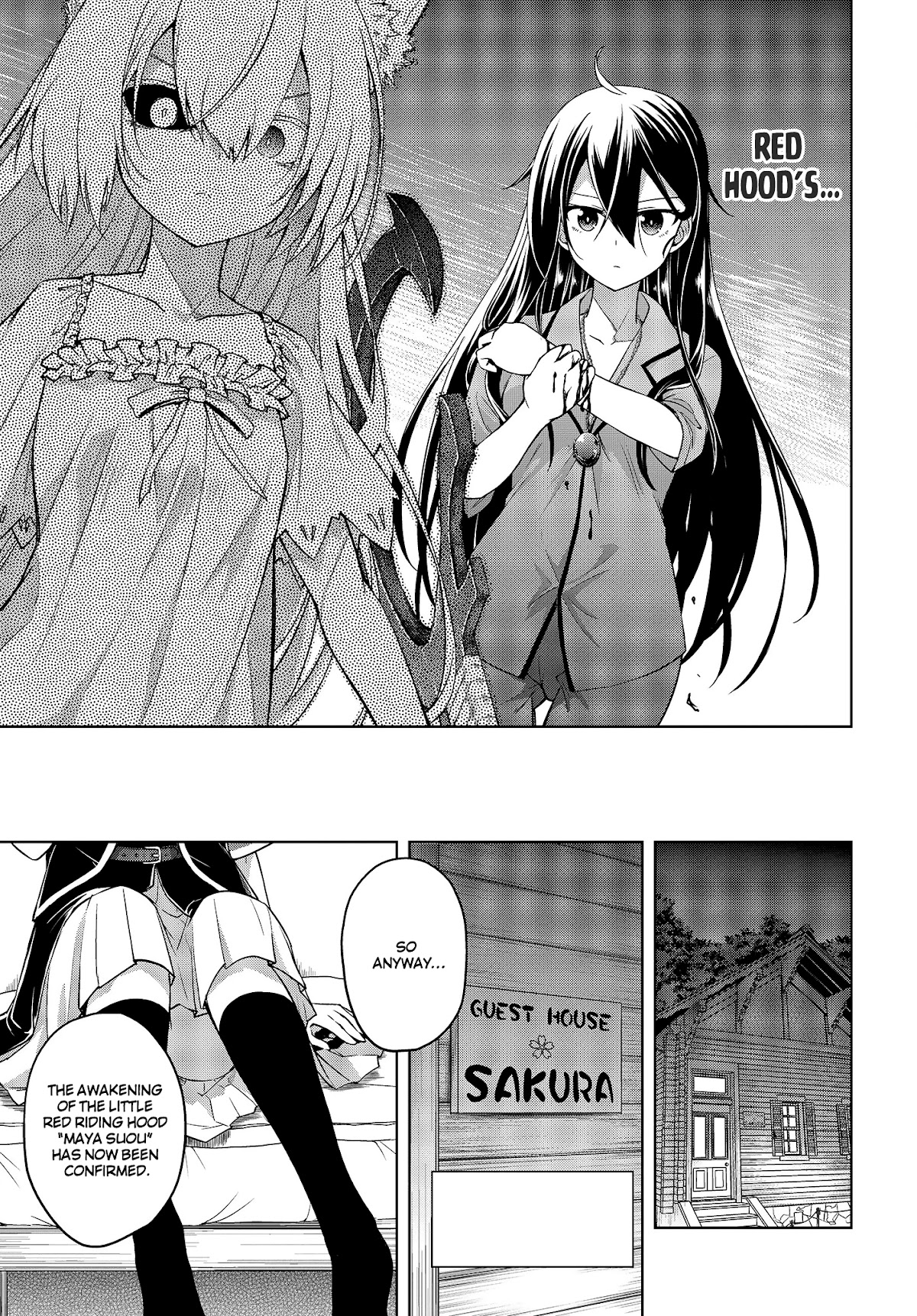 The Wolf in Love and Mille-Feuille Chapter 5 page 11 - Chapter 5: The Power of Blood