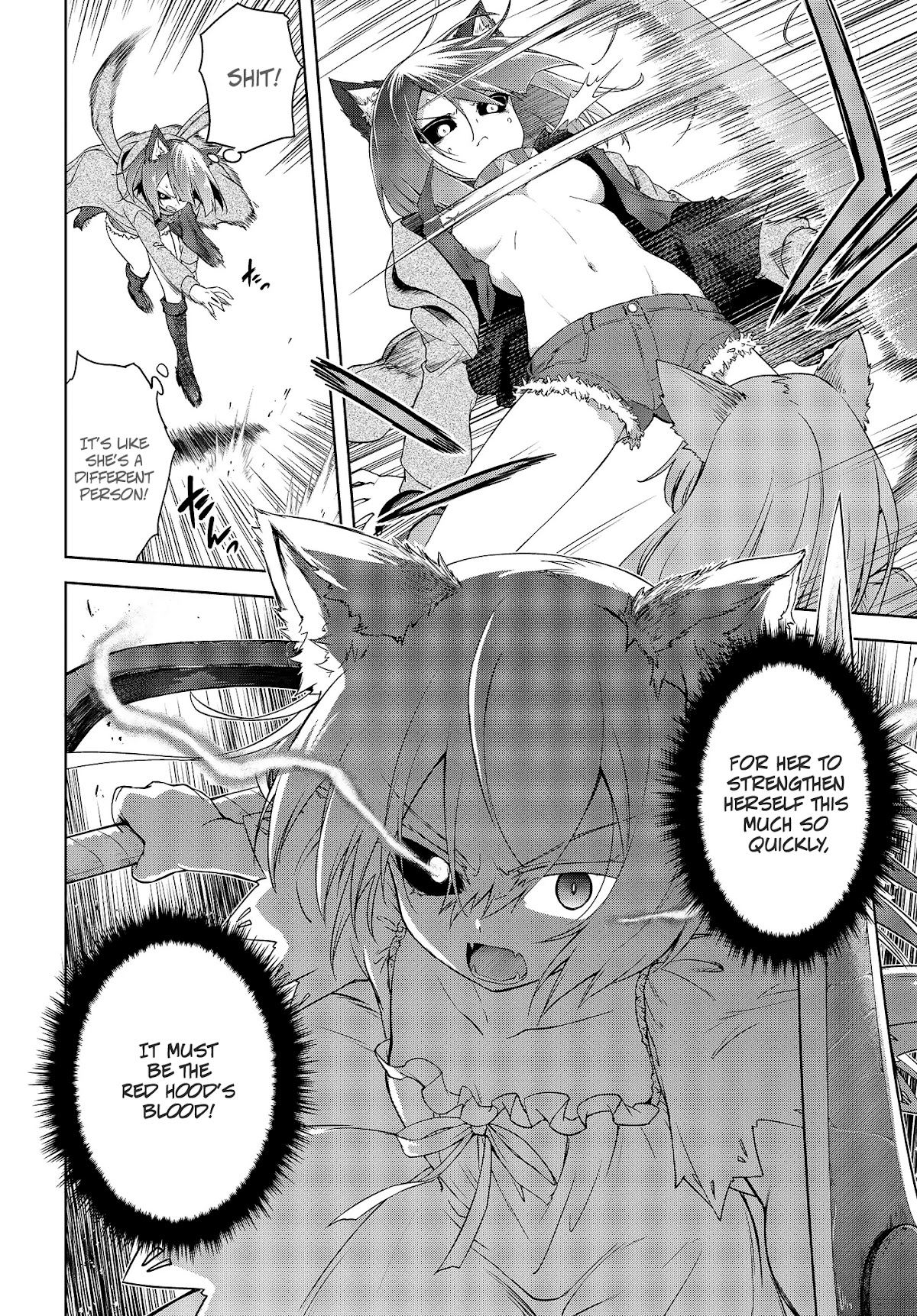 The Wolf in Love and Mille-Feuille Chapter 5 page 4 - Chapter 5: The Power of Blood