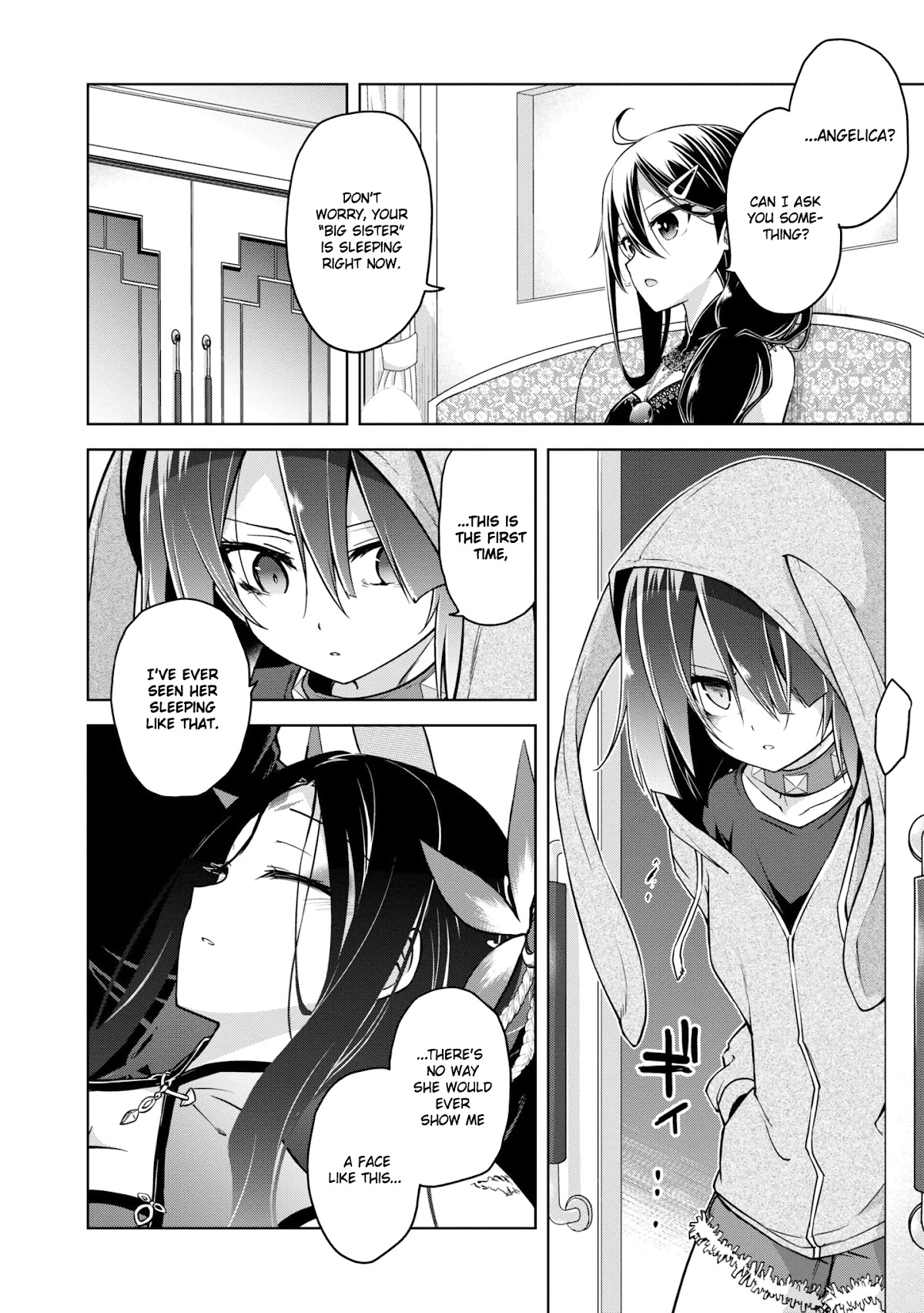 The Wolf in Love and Mille-Feuille Chapter 7 page 9 - Chapter 7: Sleeping Sirius