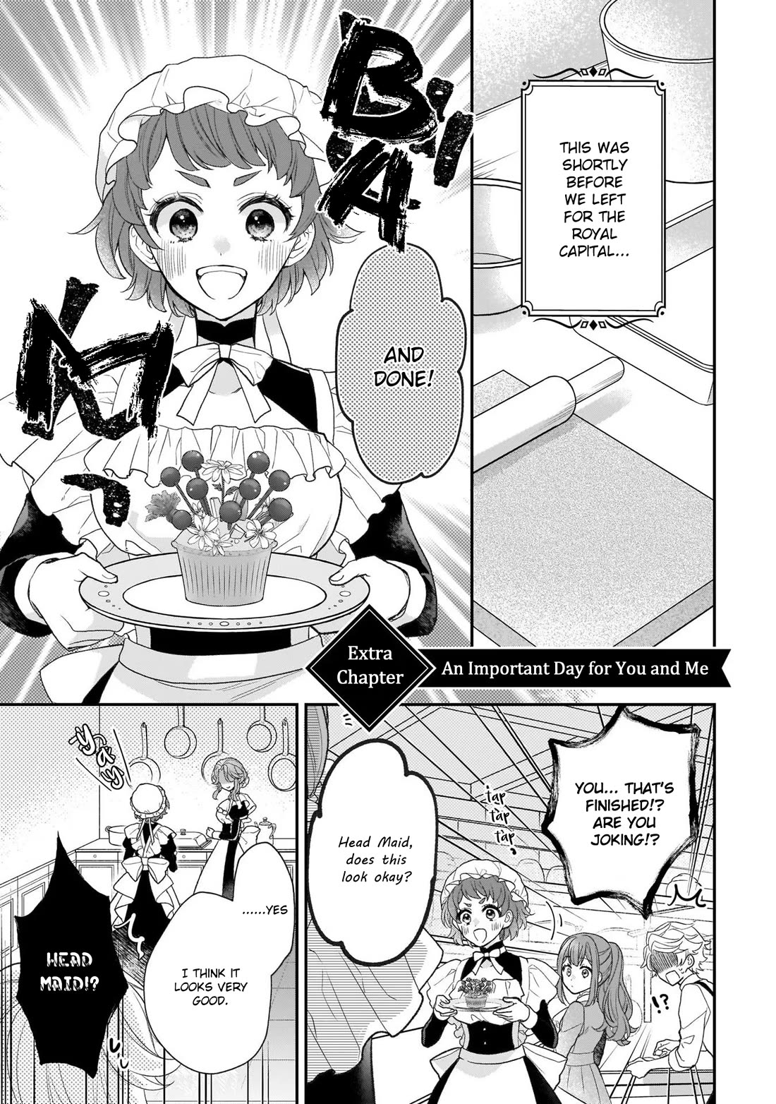 The Wolf Lord's Lady Chapter 27.5 page 1 - Chapter 27.5: Vol. 5 Extra - An Important Day for You and Me