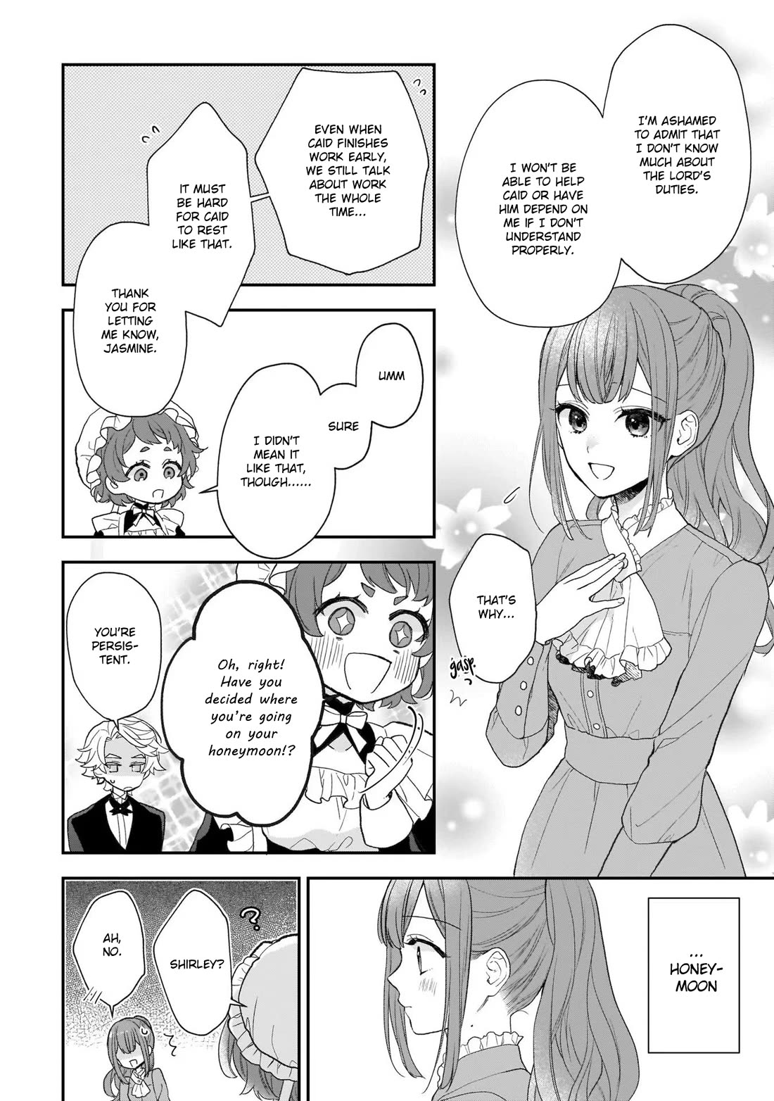 The Wolf Lord's Lady Chapter 27.5 page 4 - Chapter 27.5: Vol. 5 Extra - An Important Day for You and Me
