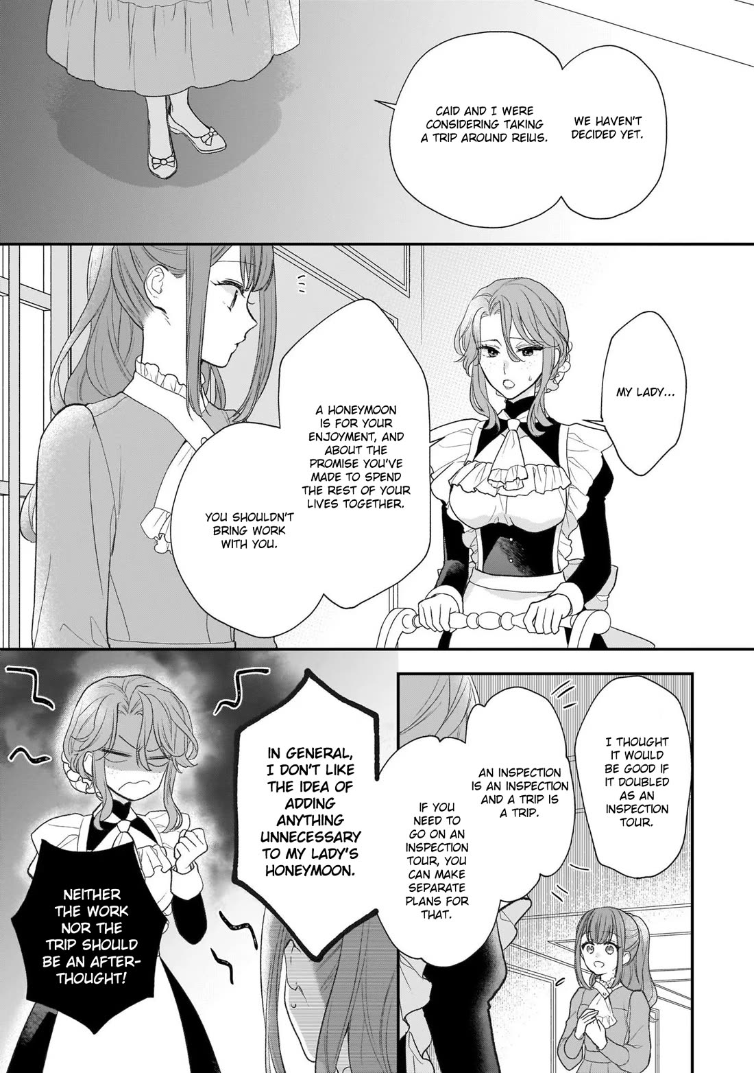 The Wolf Lord's Lady Chapter 27.5 page 5 - Chapter 27.5: Vol. 5 Extra - An Important Day for You and Me
