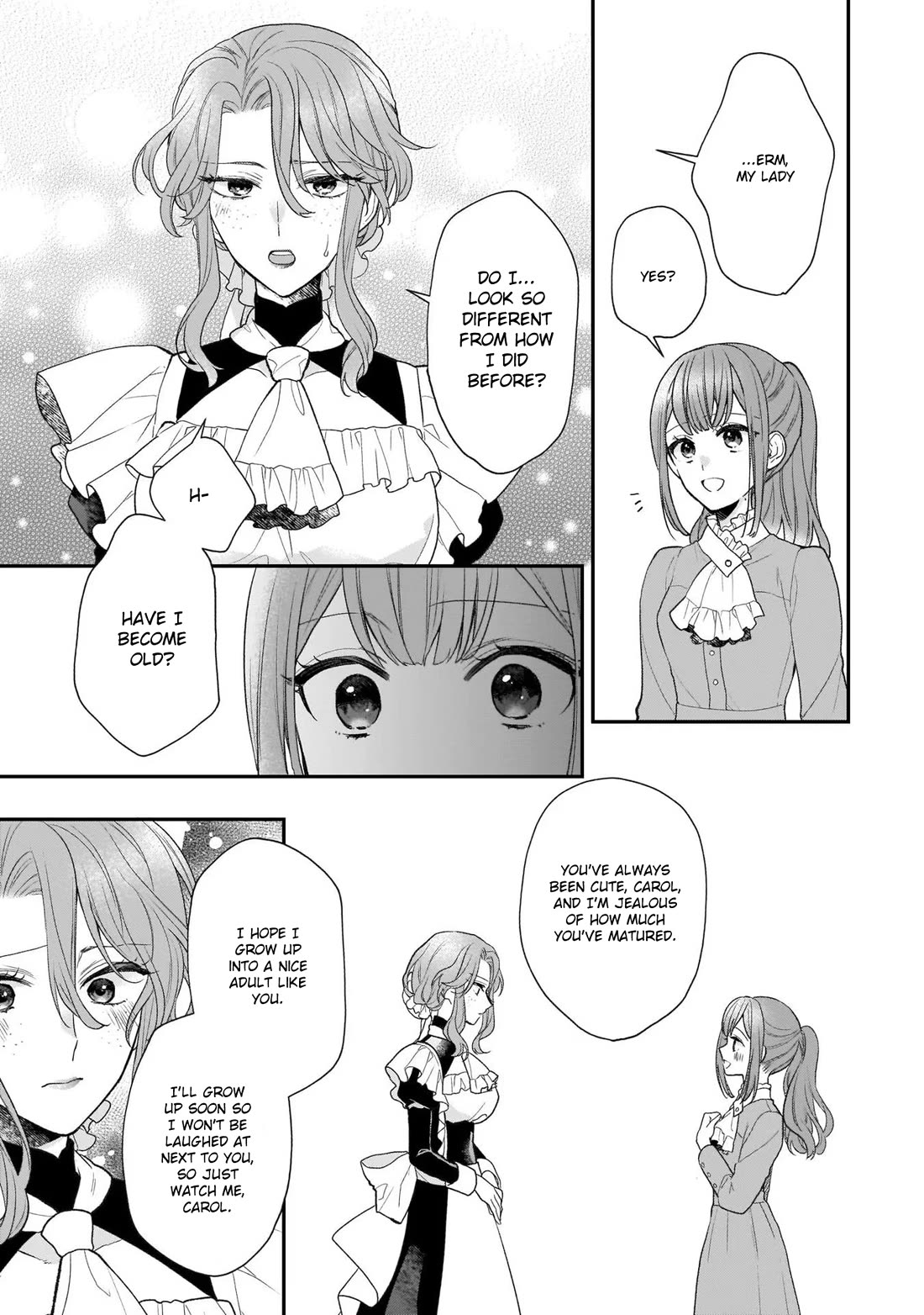 The Wolf Lord's Lady Chapter 27.5 page 7 - Chapter 27.5: Vol. 5 Extra - An Important Day for You and Me