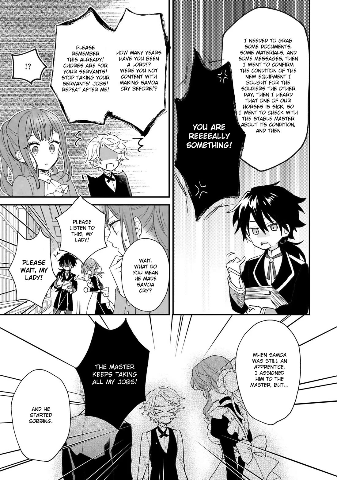 The Wolf Lord's Lady Chapter 27.5 page 9 - Chapter 27.5: Vol. 5 Extra - An Important Day for You and Me