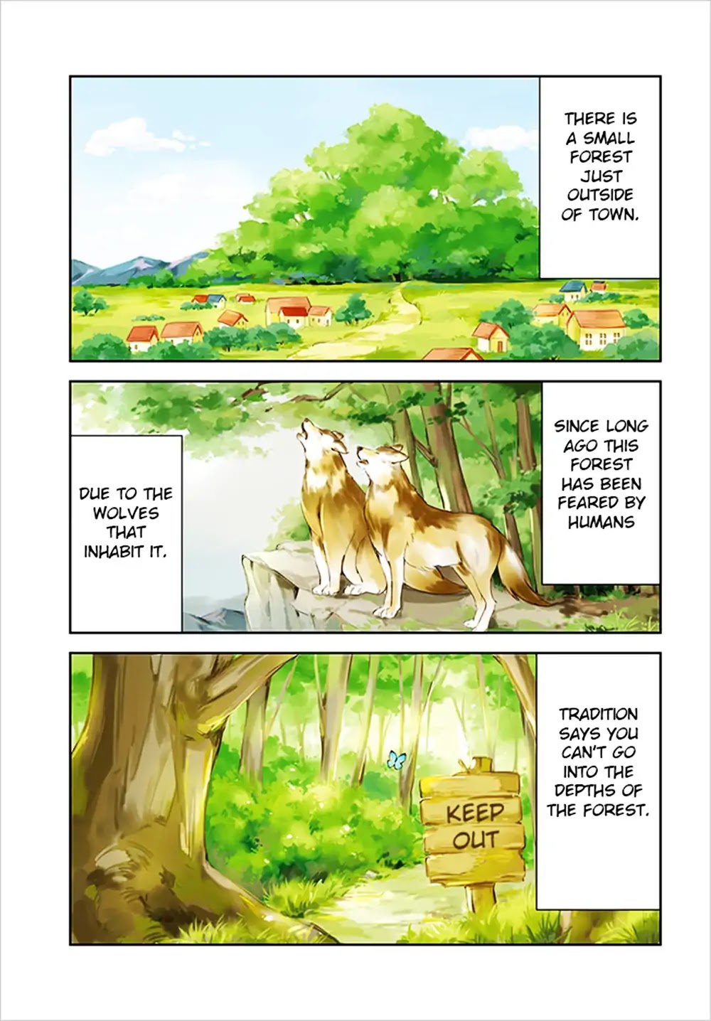 The Wolf Of The Small Forest Chapter 1 page 1 - Chapter 1