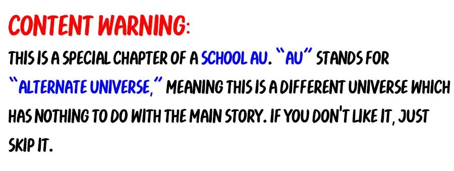 The Wolf That Picked Something Up Chapter 116 page 1 - Chapter 116: School AU (Special)