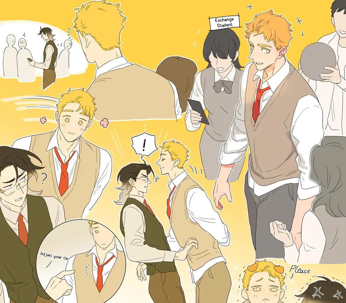 The Wolf That Picked Something Up Chapter 116 page 3 - Chapter 116: School AU (Special)