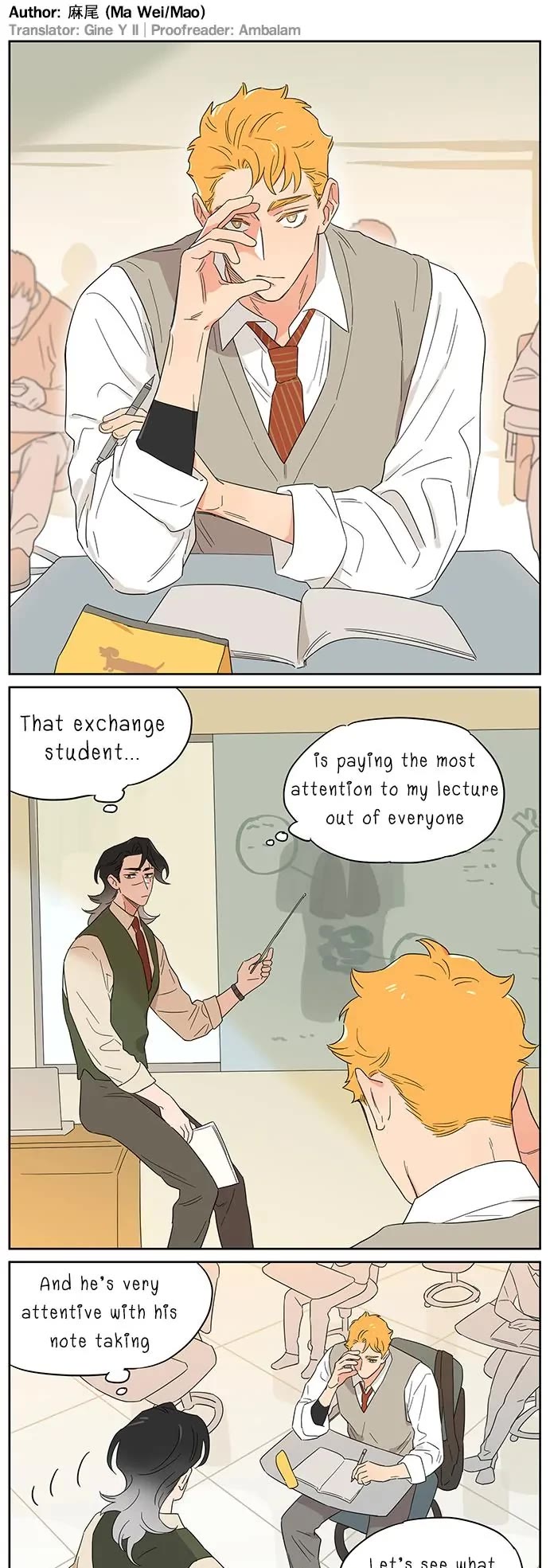 The Wolf That Picked Something Up Chapter 116 page 6 - Chapter 116: School AU (Special)