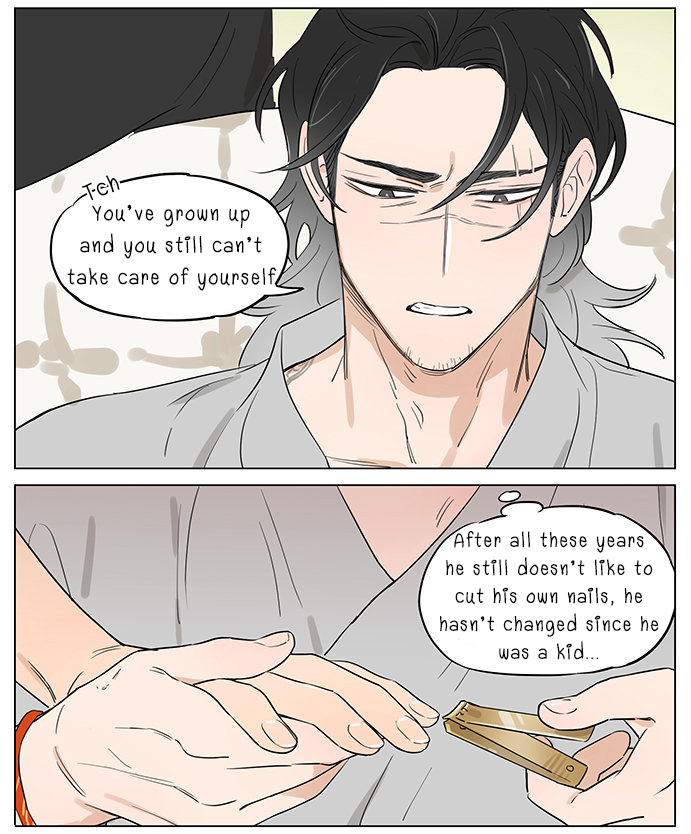 The Wolf That Picked Something Up Chapter 55 page 8 - Chapter 55: Come clip your nails, Big Potato