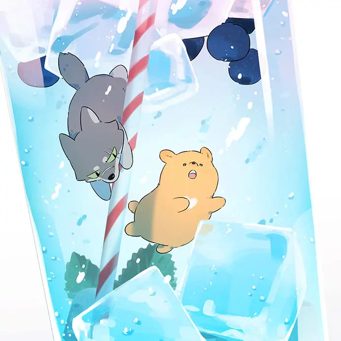 The Wolf That Picked Something Up Chapter 81.5 page 2 - (Pictures) Summer Ice Cream