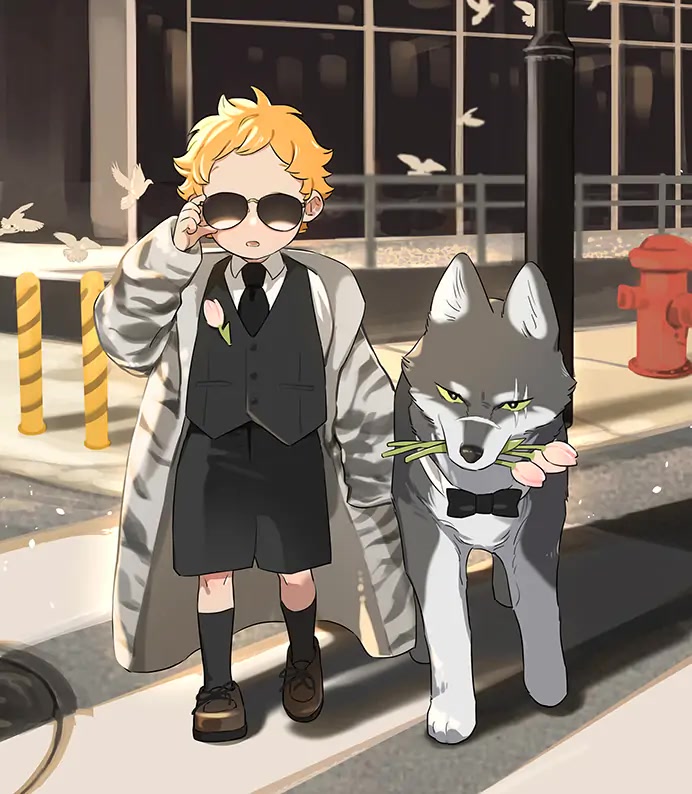 The Wolf That Picked Something Up Chapter 97.5 page 1 - (Picture) Little Potato and The Pups