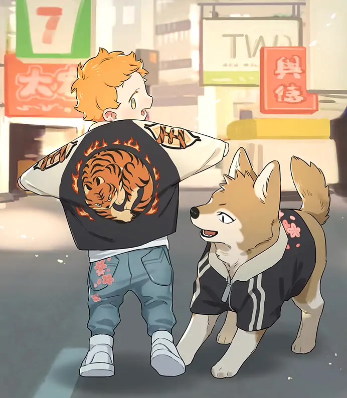 The Wolf That Picked Something Up Chapter 97.5 page 3 - (Picture) Little Potato and The Pups
