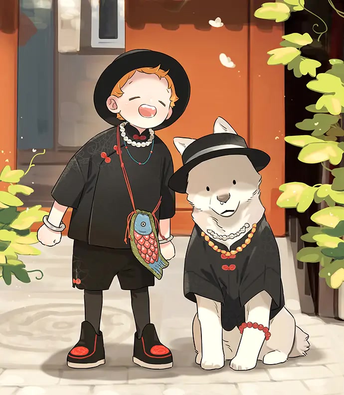 The Wolf That Picked Something Up Chapter 97.5 page 4 - (Picture) Little Potato and The Pups