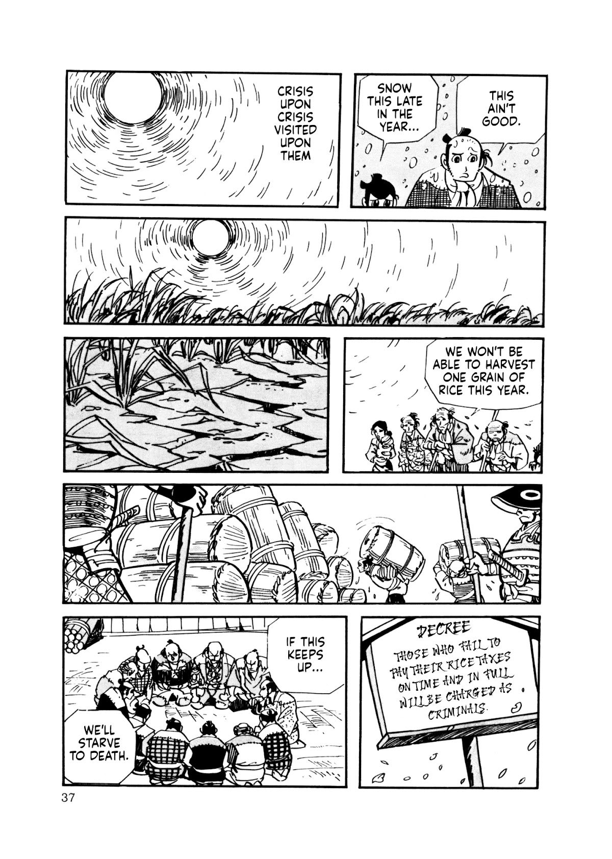 The Wooden-Mortared Kingdom - Garo 20th Anniversary Memorial Issue Chapter 1 page 29 - Chapter 1: Zashiki Warashi [Shirato Sanpei]