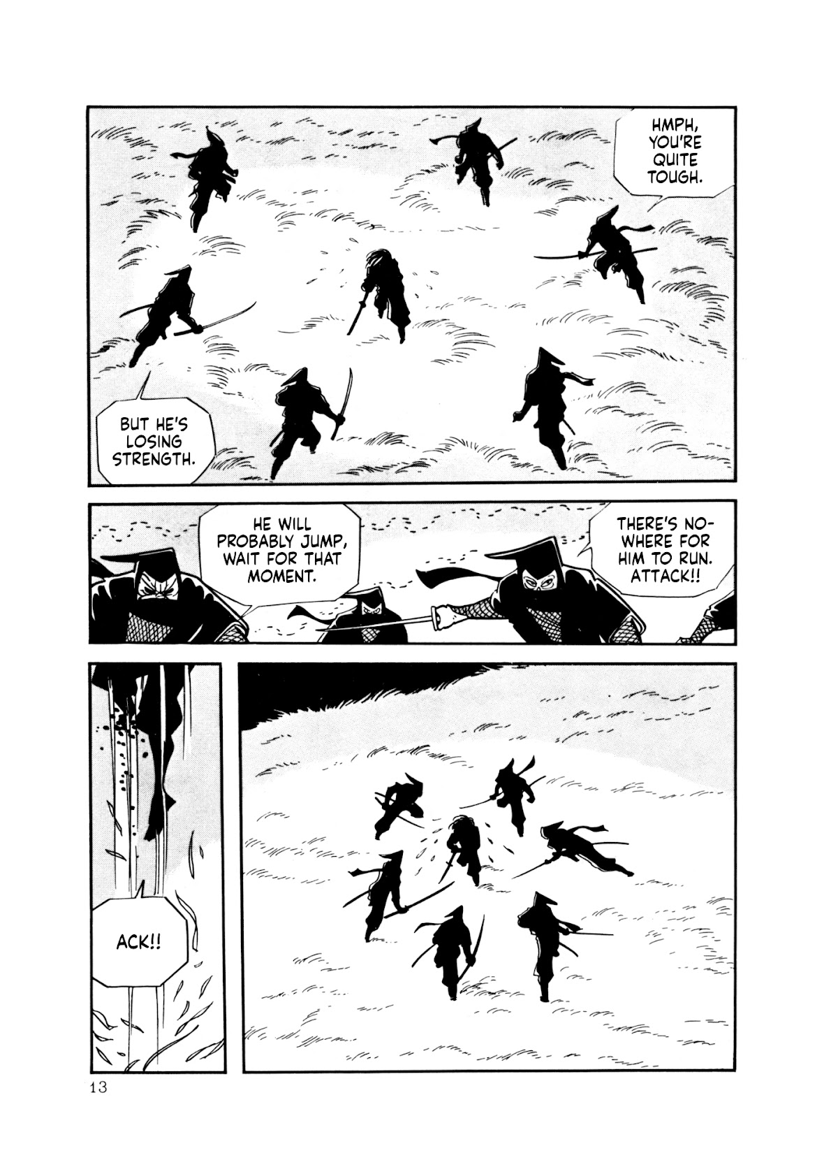 The Wooden-Mortared Kingdom - Garo 20th Anniversary Memorial Issue Chapter 1 page 5 - Chapter 1: Zashiki Warashi [Shirato Sanpei]