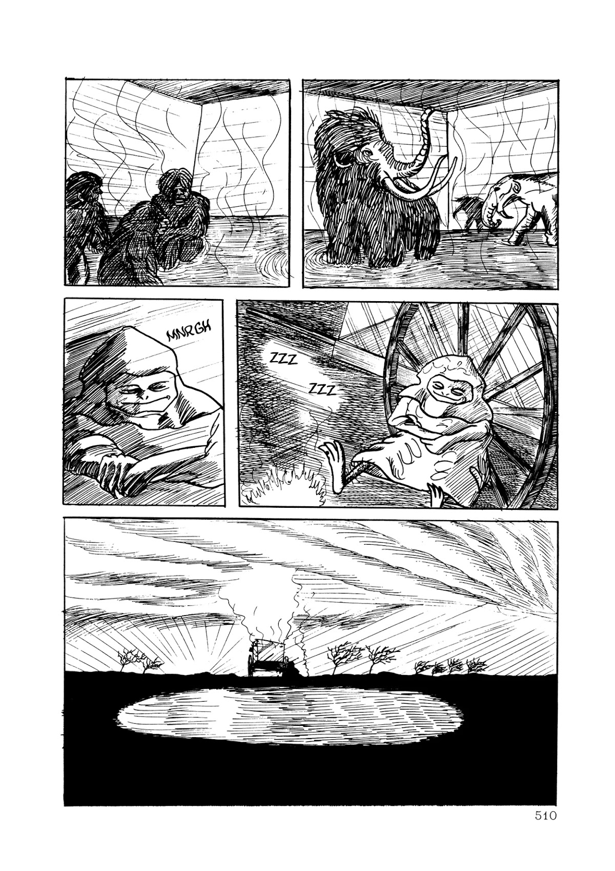 The Wooden-Mortared Kingdom - Garo 20th Anniversary Memorial Issue Chapter 28 page 10 - Chapter 28: Traveller to the North [Yoshida Shouichi]