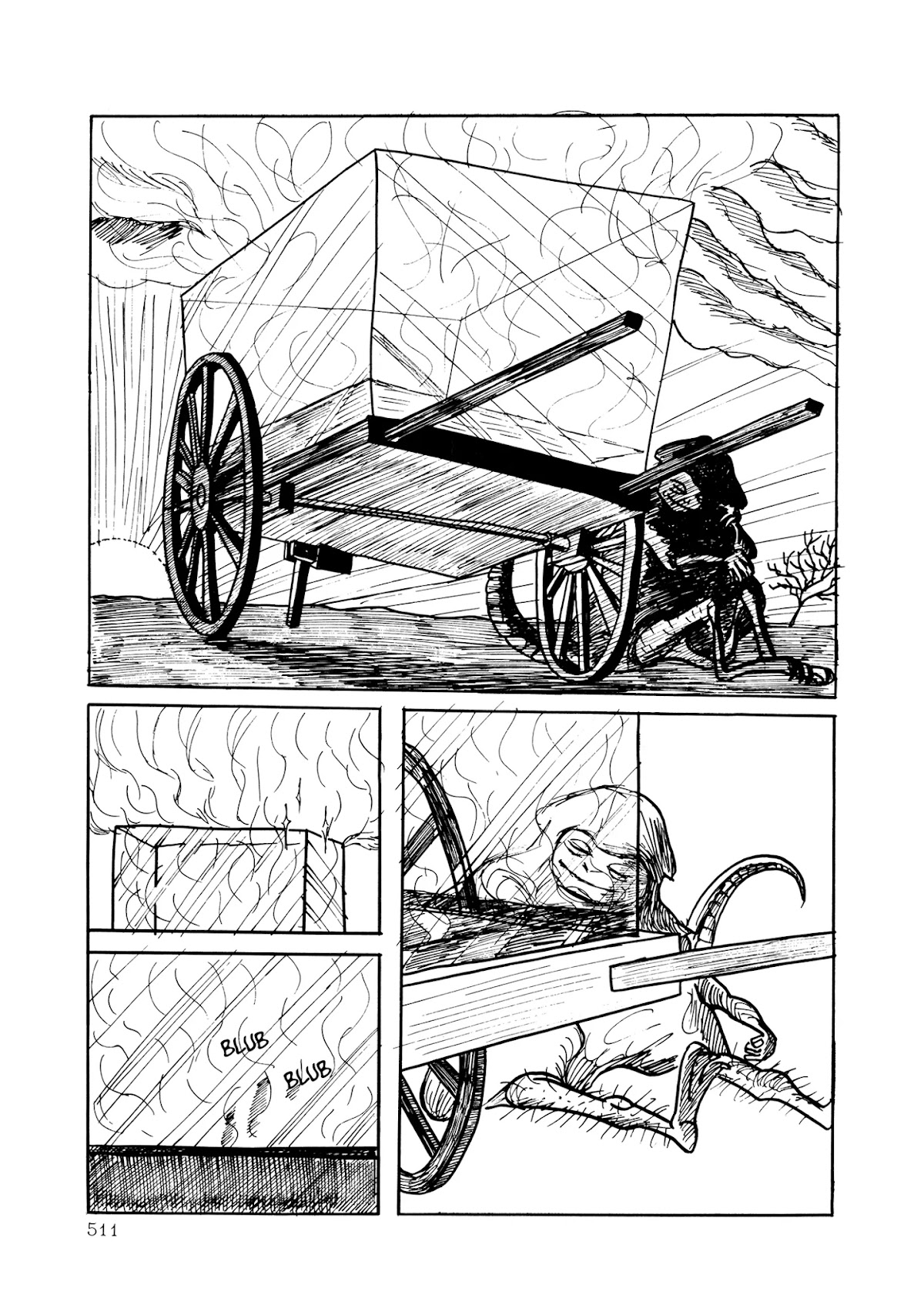 The Wooden-Mortared Kingdom - Garo 20th Anniversary Memorial Issue Chapter 28 page 11 - Chapter 28: Traveller to the North [Yoshida Shouichi]