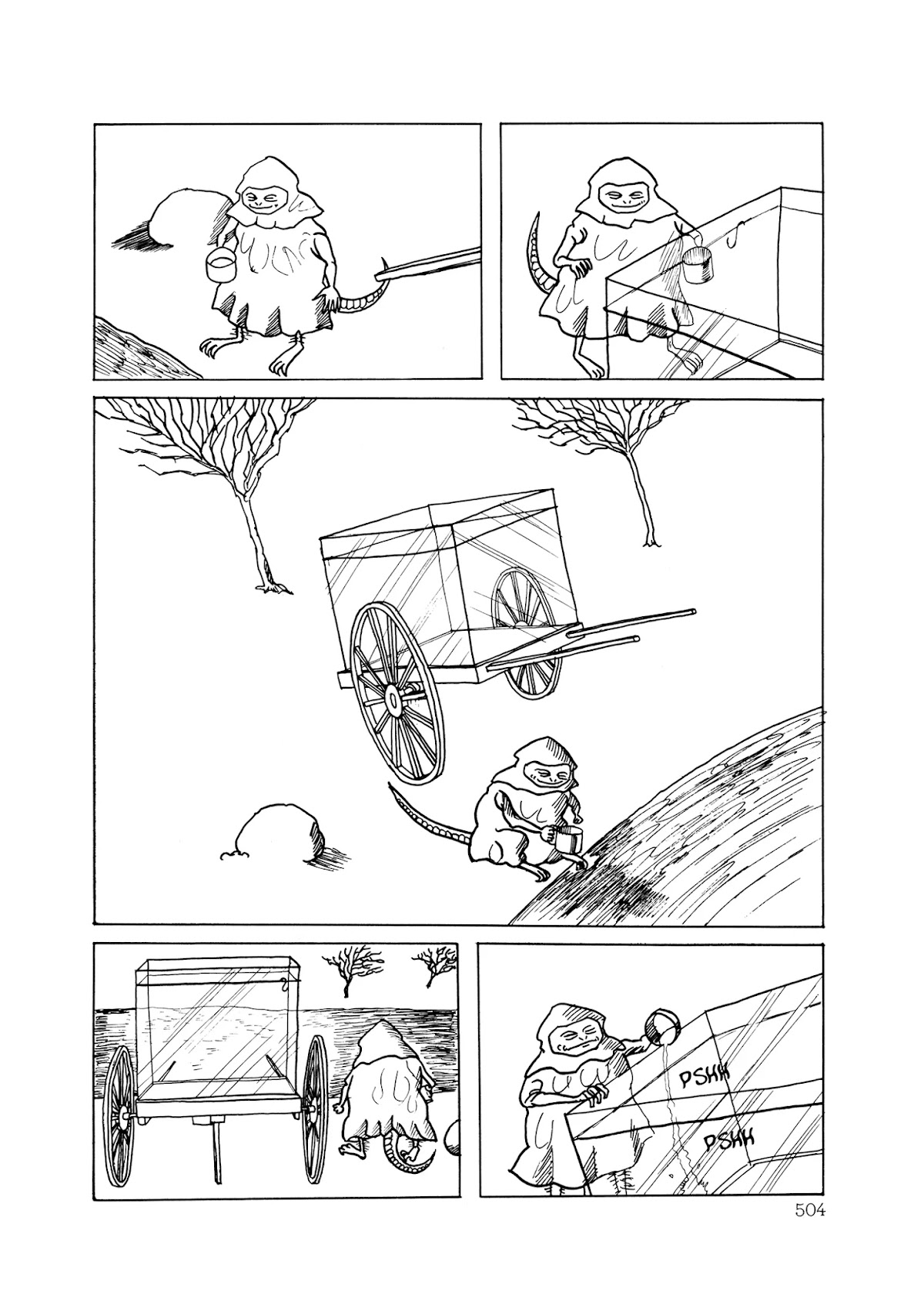 The Wooden-Mortared Kingdom - Garo 20th Anniversary Memorial Issue Chapter 28 page 4 - Chapter 28: Traveller to the North [Yoshida Shouichi]