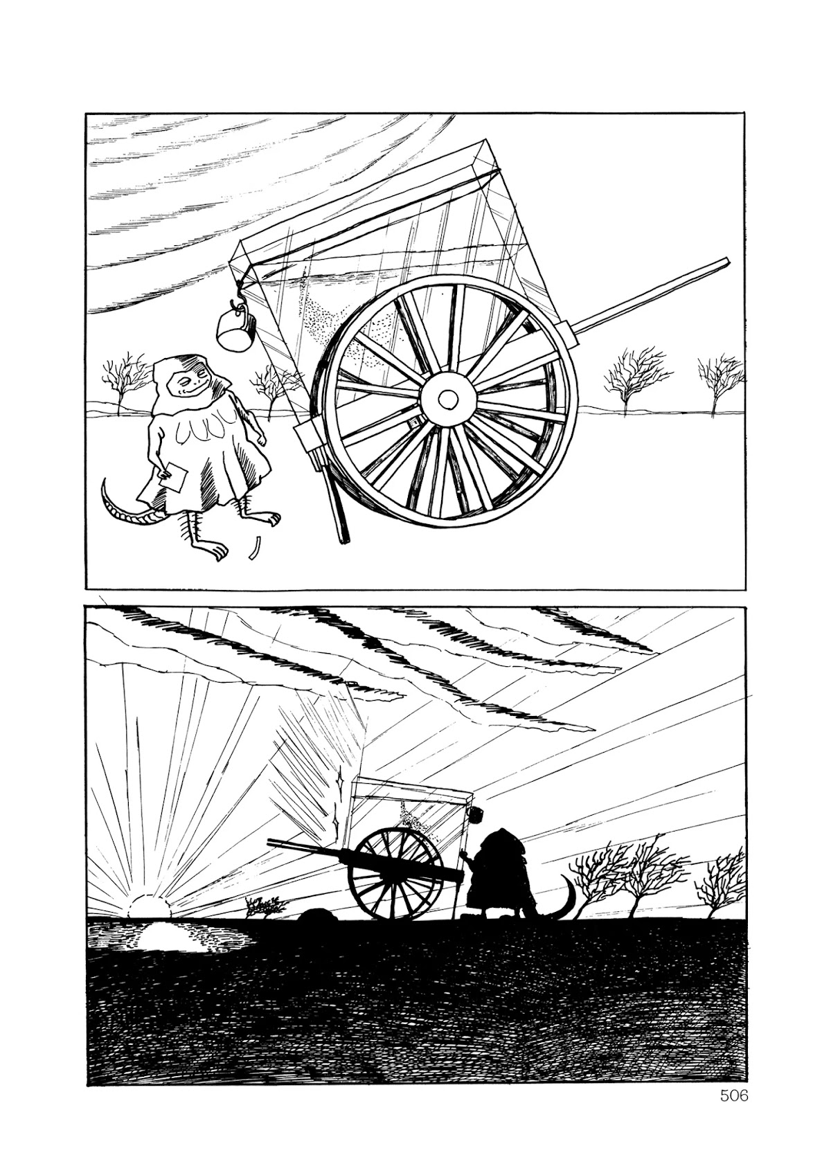The Wooden-Mortared Kingdom - Garo 20th Anniversary Memorial Issue Chapter 28 page 6 - Chapter 28: Traveller to the North [Yoshida Shouichi]