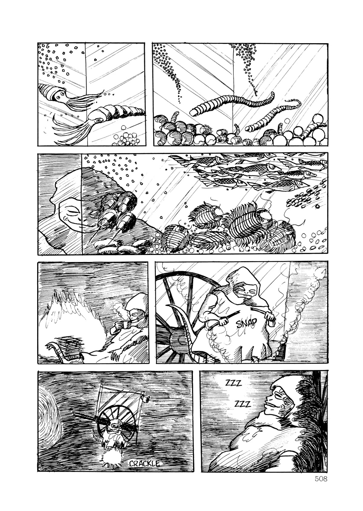 The Wooden-Mortared Kingdom - Garo 20th Anniversary Memorial Issue Chapter 28 page 8 - Chapter 28: Traveller to the North [Yoshida Shouichi]