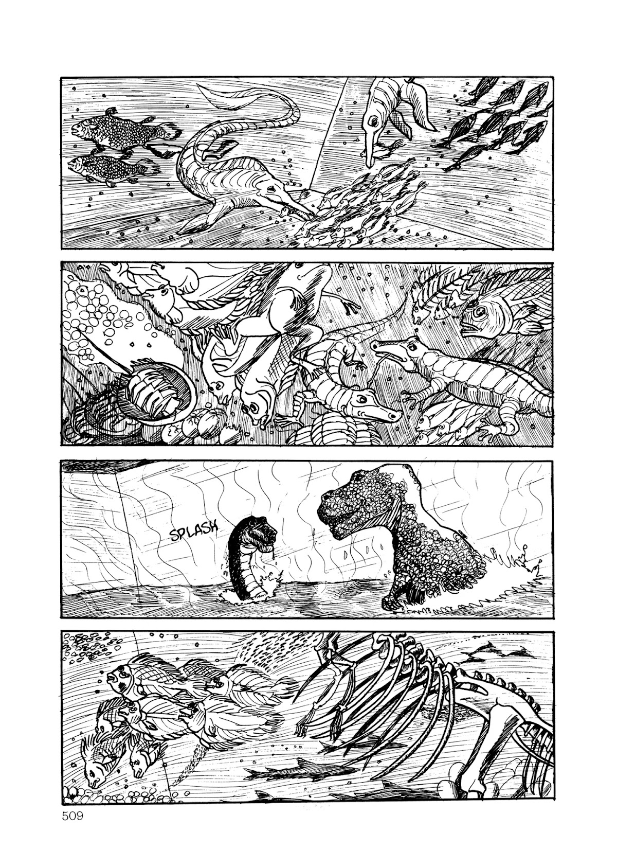 The Wooden-Mortared Kingdom - Garo 20th Anniversary Memorial Issue Chapter 28 page 9 - Chapter 28: Traveller to the North [Yoshida Shouichi]