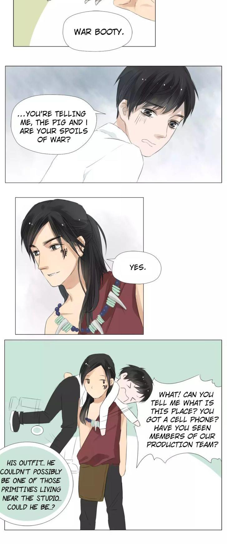 The Wooden Savage and I Chapter 2 page 8 - Chapter 2 : I'm a war booty?