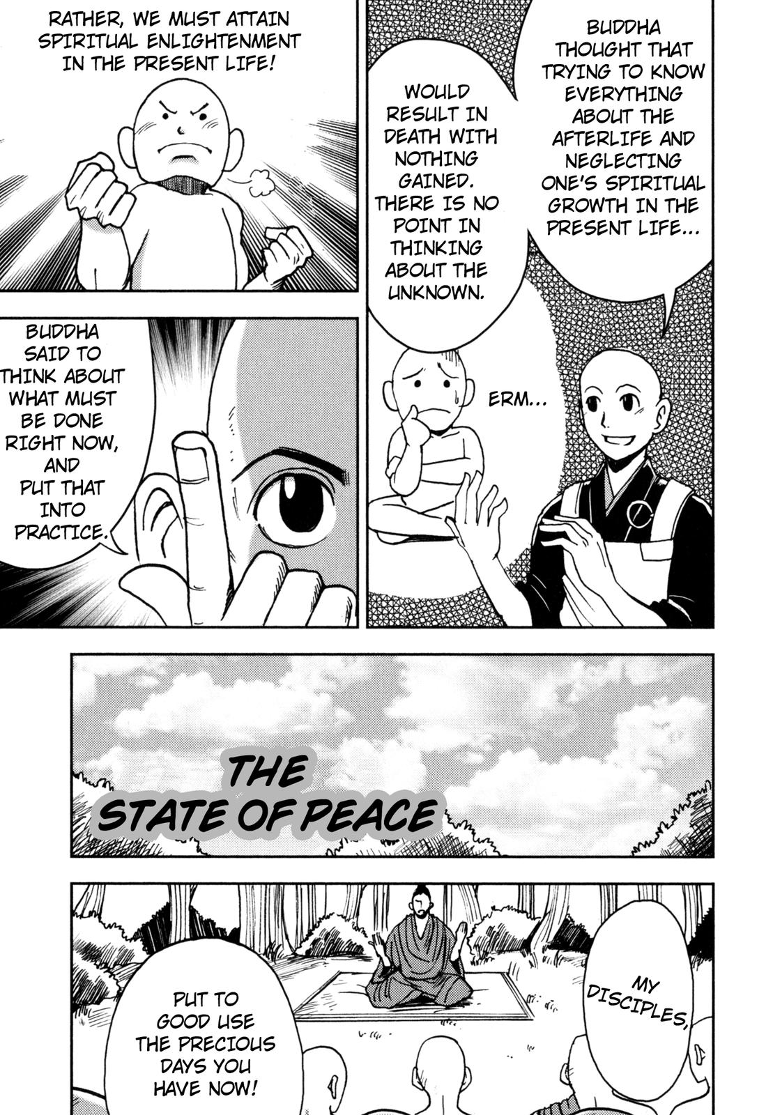 The Word of BUDDHA Chapter 8 page 1 - Chapter 8: The State Of Peace