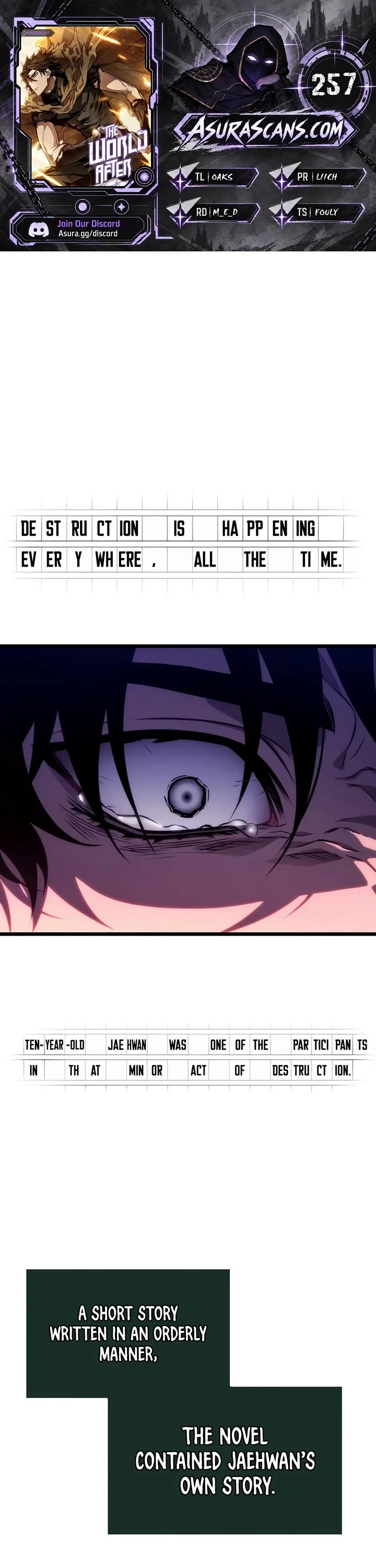 The World After the Fall Chapter 257 page 1 - Chapter 257