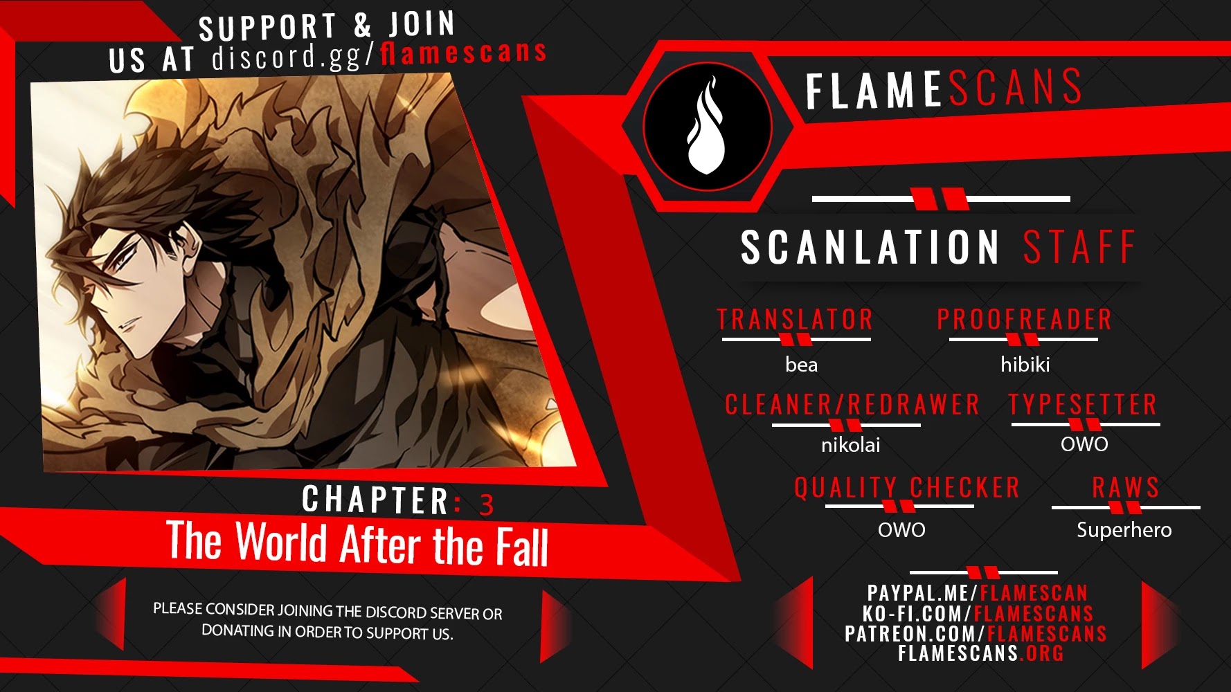 The World After the Fall Chapter 3 page 1 - Chapter 3