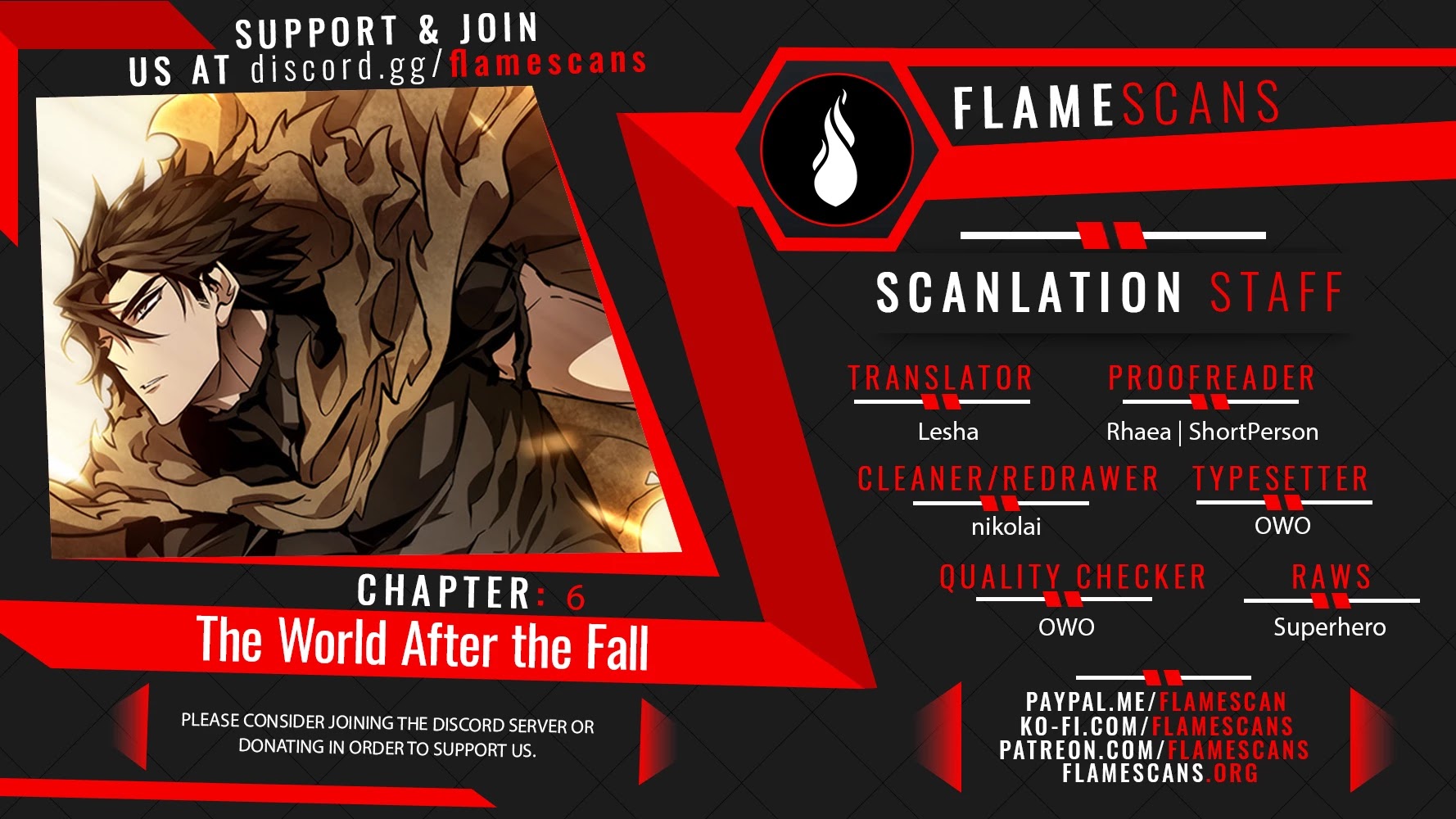 The World After the Fall Chapter 6 page 1 - Chapter 6