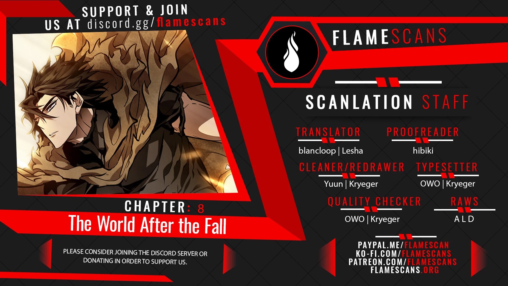The World After the Fall Chapter 8 page 1 - Chapter 8