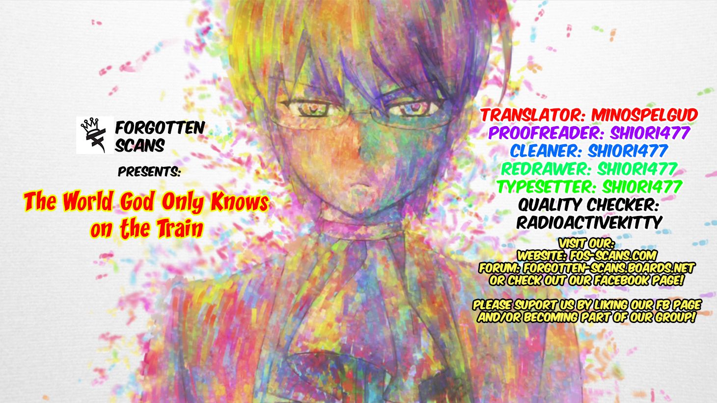 The World God Only Knows - On the Train Chapter 12 page 1 - Chapter 12 : Twelfth Point of View: Haibara Station