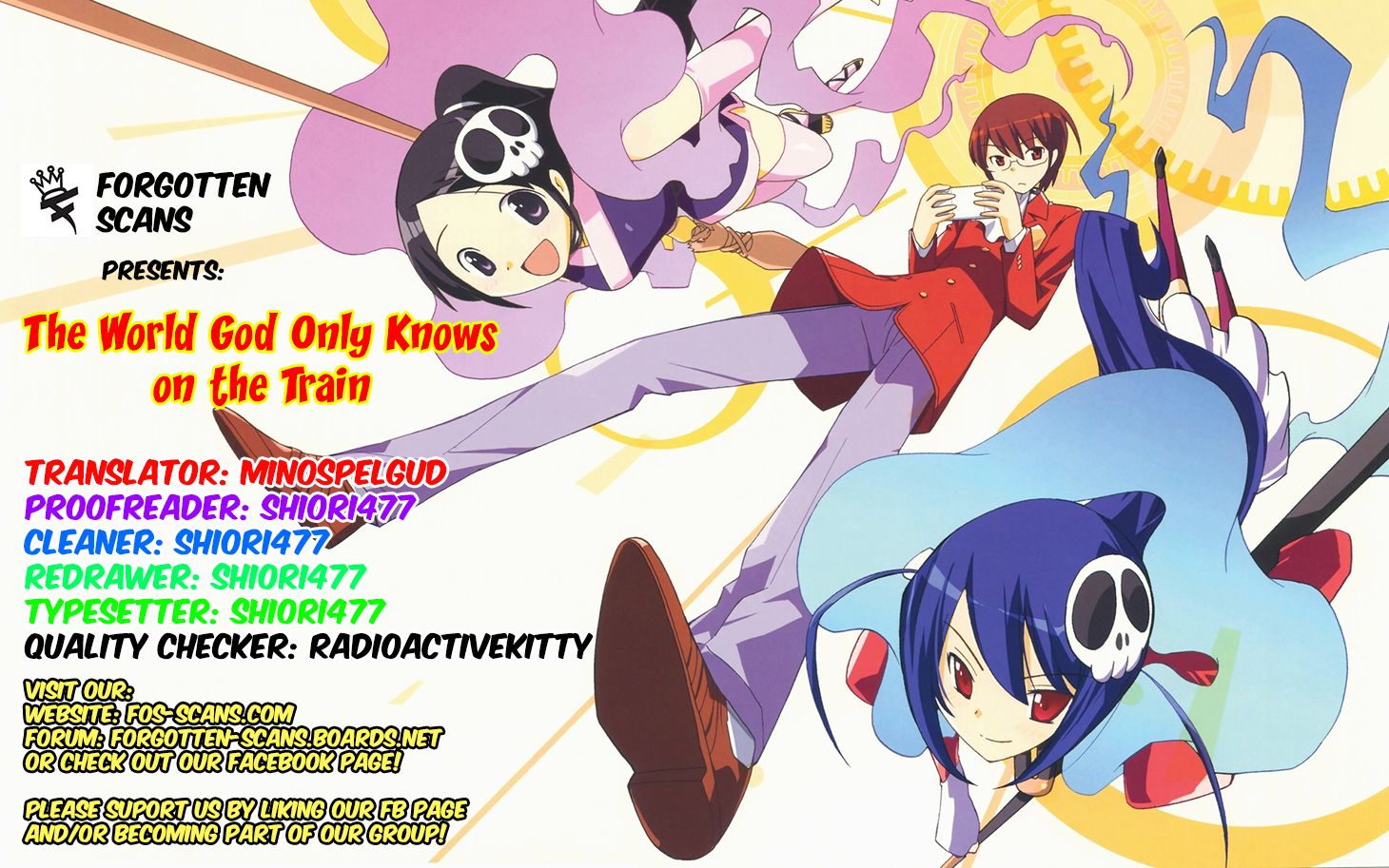 The World God Only Knows - On the Train Chapter 3 page 1 - Chapter 3 : Third Point of View: Ise-Nakagawa Station