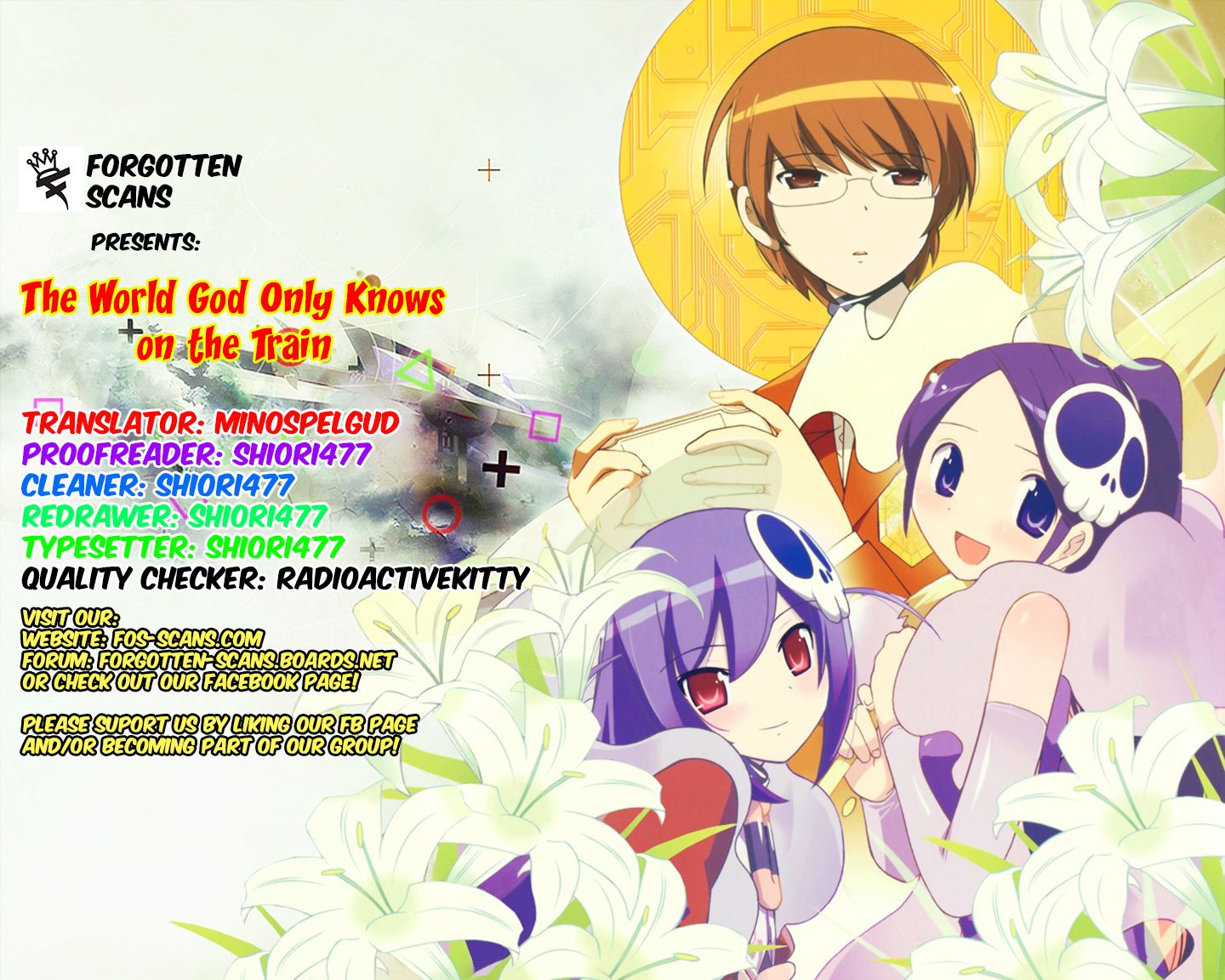 The World God Only Knows - On the Train Chapter 8 page 1 - Chapter 8 : Eighth Point of View: Kujou Station