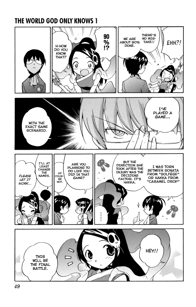 The World God Only Knows Chapter 1 page 49 - Chapter 1: Love Makes the World Go 'Round