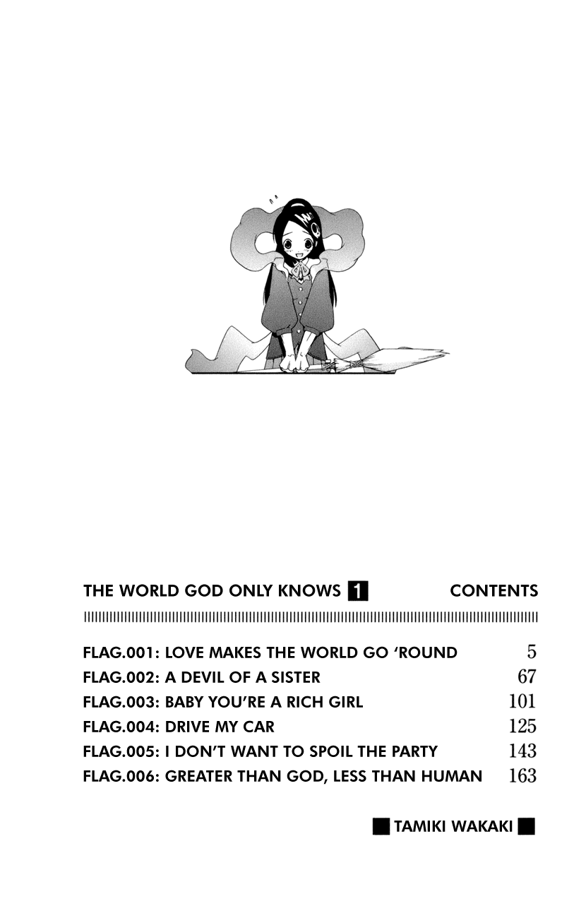 The World God Only Knows Chapter 1 page 5 - Chapter 1: Love Makes the World Go 'Round