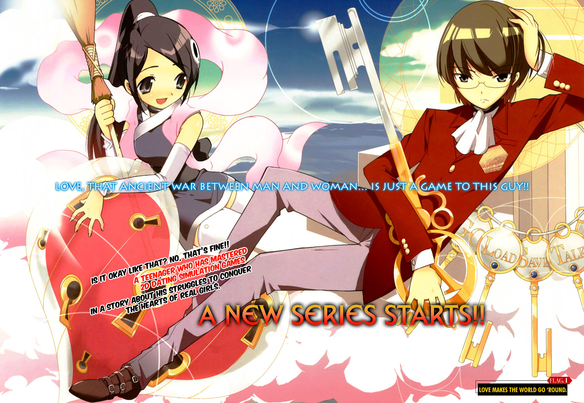 The World God Only Knows Chapter 1 page 9 - Chapter 1: Love Makes the World Go 'Round